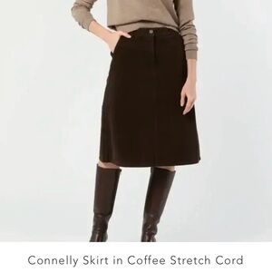 Ann Mashburn Connelly Women's Brown Skirt. Size 6. NWT